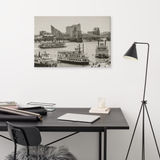 Riverboats On The Ohio Canvas