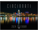 2024 Cincinnati Wall Calendar (11 x 8.5 in)