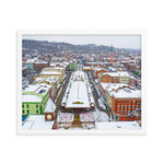 Findlay Market In The Snow Framed
