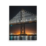 Bay Bridge at Night, SF