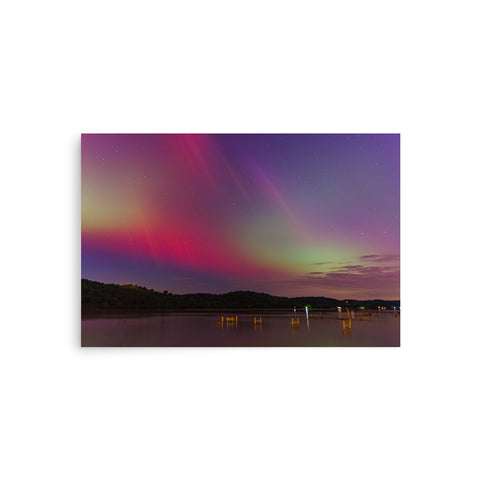 Northern Lights Over Ohio River