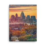 Cincinnati Sunset Colors Canvas