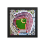 Bird's eye view of Great American Ballpark Framed
