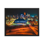 Cincinnati Sign From Above Framed